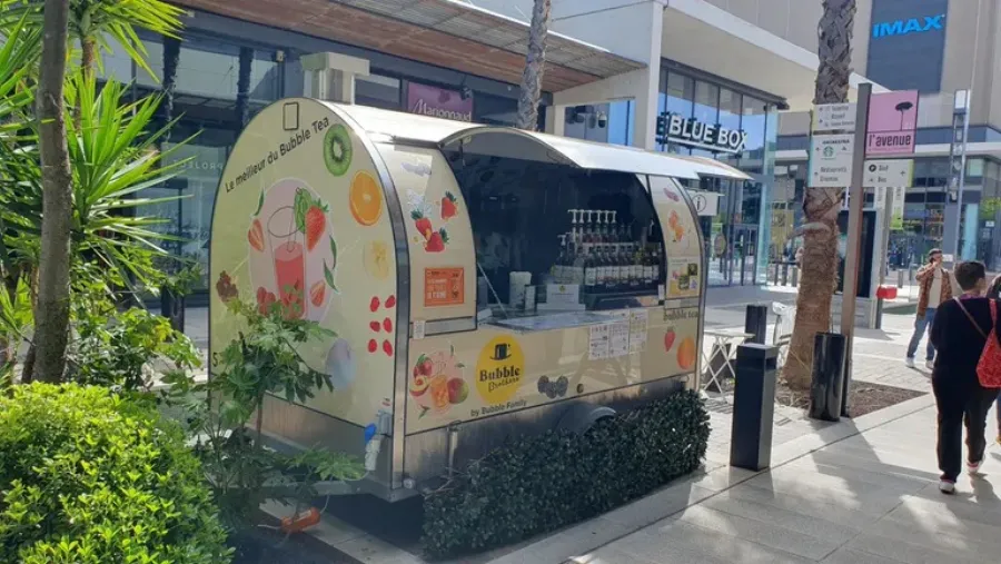 Bubble Family, remorque JR Location