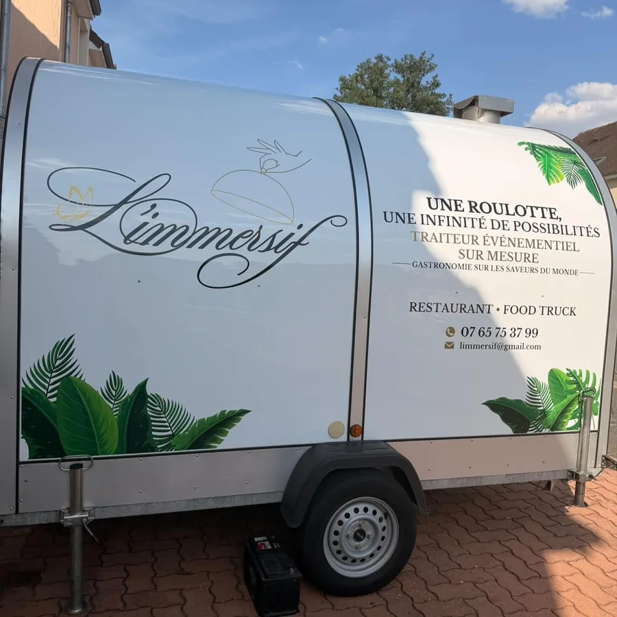 L'immersif, food truck client en activité